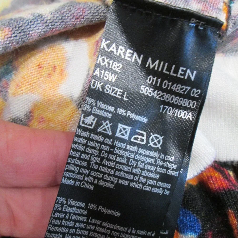 *SOLD* Karen Millen Snap Front 3/4 Sleeve Sweater - Picture 6 of 6